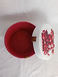 Çok amaçlı kapaklı sepet