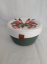 Çok amaçlı kapaklı sepet